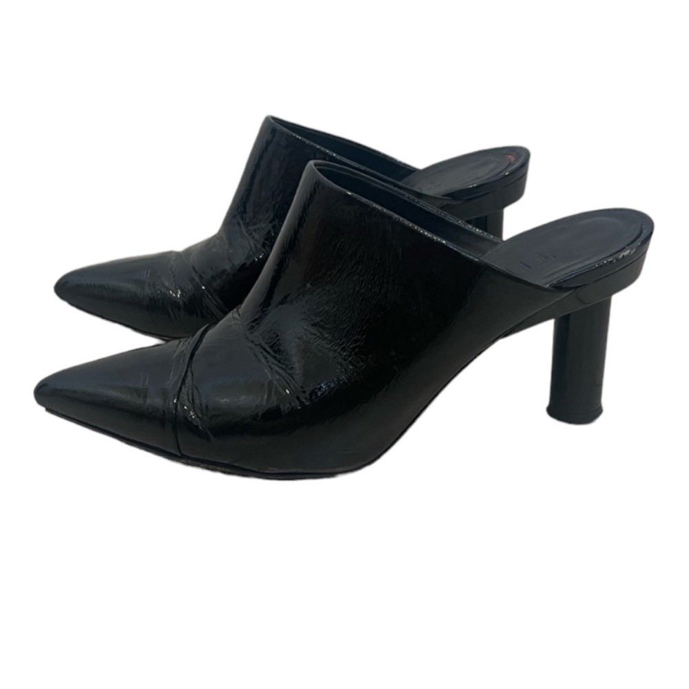 Tibi Patent Leather Mules
